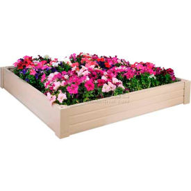 Pinta International Inc. Dba New Age Pet EGB103-4x4 New Age Garden™ Raised Garden Bed/Sand Box 48"W x 48"D x 8"H image.