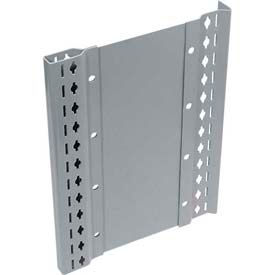 Penco 18241H-028 Clipper ® Finished End Panel, 12"D X 87"H, Gray image.