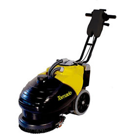 Powr-Flite 99414 Tornado® BD 14/4 Compact Automatic Scrubber, 14" Cleaning Width, Black image.