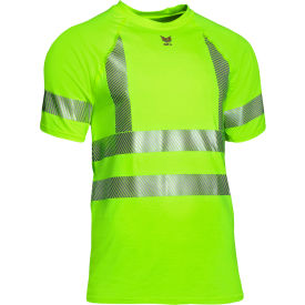 NATIONAL SAFETY APPAREL, INC BSTJTRC3MD DRIFIRE® Hi-Vis Fire Resistant Control 2.0™ Short Sleeve Tee - Type R Class 3 (MD) image.