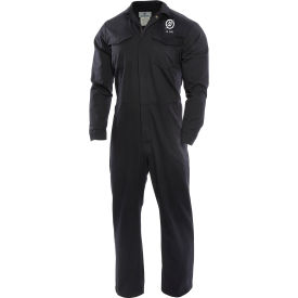 NATIONAL SAFETY APPAREL, INC C88UPSM32 Enespro® ArcGuard® 12 cal UltraSoft Flame Resistant Coverall, SM x 32, Navy, C88UPSM32 image.