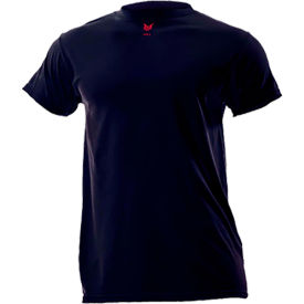 NATIONAL SAFETY APPAREL, INC DF2-CM-446TS-NB-2X DRIFIRE® Lightweight Flame Resistant T-Shirt, 2XL, Navy Blue, DF2-CM-446TS-NB-2XL image.