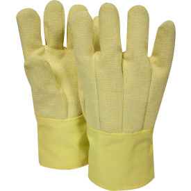 NATIONAL SAFETY APPAREL, INC G51TCVB14 National Safety Apparel® Thermobest Glove With Kevlar Twill Cuff, Yellow, Large, G51TCVB14 image.