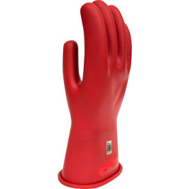 NATIONAL SAFETY APPAREL, INC GC0R10 Enespro® ArcGuard® Class 0 Rubber Voltage Gloves, Red, Size 10, GC0R10 image.