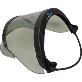 NATIONAL SAFETY APPAREL, INC H12HTU Enespro® ArcGuard® H12HTU 12 cal PureView Arc Flash Face Shield with Full Brim Adapter image.