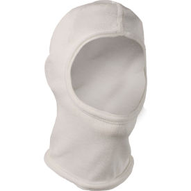NATIONAL SAFETY APPAREL, INC H12NK National Safety Apparel® High Heat Flame Resistant Short Style Hood, White, H12NK image.