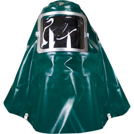 NATIONAL SAFETY APPAREL, INC H57GV001 National Safety Apparel® Deluxe PVC Chemical Splash Protection Hood, H57GV001 image.