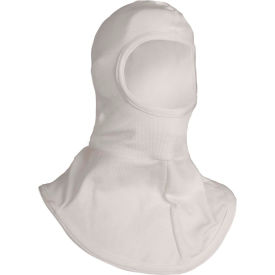 NATIONAL SAFETY APPAREL, INC H61NK Enespro® ArcGuard® White Nomex Flame Resistant Balaclava , OSFM, White, H61NK image.
