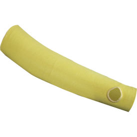 NATIONAL SAFETY APPAREL, INC S00KN0318 CutGuard™ 18" Kevlar Knit Sleeve with Thumbhole, Yellow, S00KN0318 image.