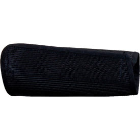 Black Polyester Mesh Wristlet, XL, Black view 2