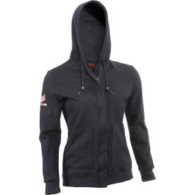 DRIFIRE® Women's Flame Resistant Zip Front Hoodie 5XL Regular Navy