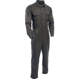 NATIONAL SAFETY APPAREL, INC TCG02150865 DRIFIRE® 8 cal Flame Resistant Tecgen Select® Coveralls, L, Gray, TCG02150865 image.
