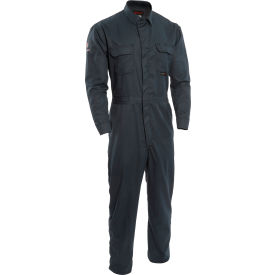 NATIONAL SAFETY APPAREL, INC TCG02160857 DRIFIRE® 8 cal Flame Resistant Tecgen Select® Coveralls, S, Navy, TCG02160857 image.