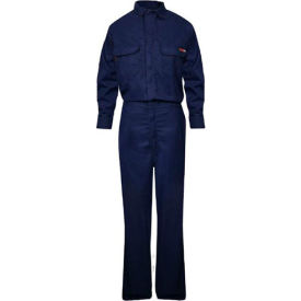 TECGEN Select Women's Flame Resistant Work Shirt, 2XL, Navy, TCGSSWN001162XLRG00