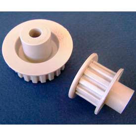 small plastic pulleys