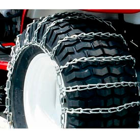 Peerless Industrial Group 1060156 Maxtrac Snow Blower/Garden Tractor Tire Chains,  2 Link Spacing (Pair) - 1060156 image.