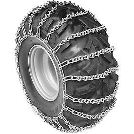 Peerless Industrial Group 1064155 Atv V-Bar Tire Chains, 4 Link Spacing (Pair) - 1064155 image.
