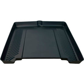 Poly Portables Llc 22410 Satellite Industries Containment Tray for Portable Restrooms, Black - 22410 image.