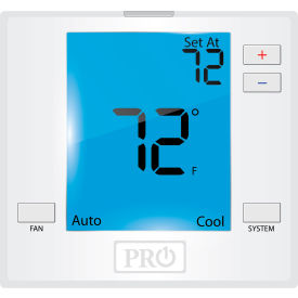 PRO1 IAQ INC T751 PRO1 IAQ Low Voltage Thermostat Universal, Non Programmabe, 2H/2C or 3H/2C image.