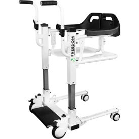 Mobile Patient Lift Freedom Seated Transfer Patient Lift Sling Free Transfer 300 lb. Capacity