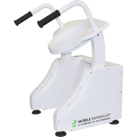 Mobile Patient Lift ArGo Electric Raised Toilet Lift w/Powered Sit-to-Stand Support450 lb. Capacity
