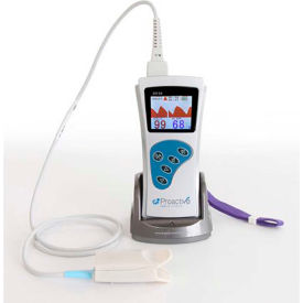 Proactive Medical Products 20120****** Proactive Medical 20120 Protekt® Deluxe Rechargeable Handheld Pulse Oximeter image.