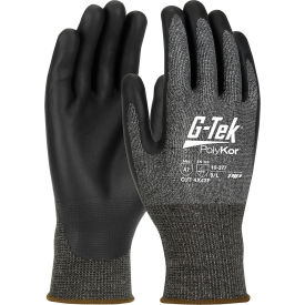 G-Tek Polykor X7 Seamless Knit Blended Glove NeoFoam Coated Touchscreen Compatible, Medium, 12pk