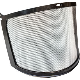 Traverse Safety Helmet Metal Mesh Face Shield One Size Black 