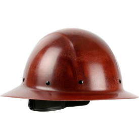 Pip Industries 280-HP1481R-81 Wolfjaw™ Full Brim Smooth Dome Hard Hat, Non-Vented, Textile Suspension, Natural Brown image.