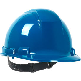 Pip Industries 280-HP241-07 Whistler Cap Style Hard Hat HDPE Shell, 4-Point Textile Suspension and Pin-Lock Adjustment, Sky Blue image.