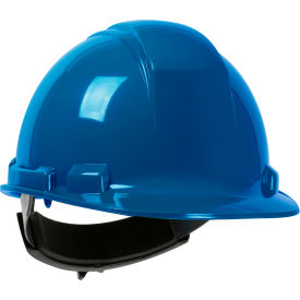 Pip Industries 280-HP241R-17 Whistler Cap Style Hard Hat HDPE Shell, 4-Point Textile Suspension, Wheel Ratchet Adjustment, Royal image.