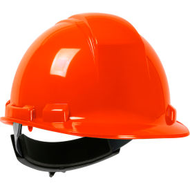 Pip Industries 280-HP241R-31 Whistler Cap Style Hard Hat HDPE Shell, 4-Pt Textile Suspension, Wheel Ratchet Adj., Hi-Vis Orange image.