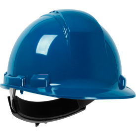 Pip Industries 280-HP241RV-17 Whistler Cap Style Hard Hat HDPE Shell, Vented 4-Pt Textile Suspension, Ratchet Adjustment, Royal image.