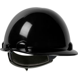 Pip Industries 280-HP341R-11 Dynamic Dom Cap Style Dome Hard Hat HDPE Shell, 4-PT Suspension, Rachet Adjustment, Black image.