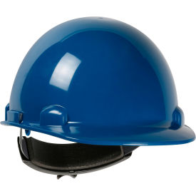 Pip Industries 280-HP341R-71 Dynamic Dom Cap Style Dome Hard Hat HDPE Shell, 4-PT Suspension, Rachet Adjustment, Steel Blue image.