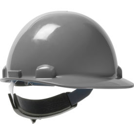 Pip Industries 280-HP341SR-09 Dynamic Dom Cap Style Dome Hard Hat HDPE Shell, 6-Pt Suspension, Rachet Adjustment, Gray image.