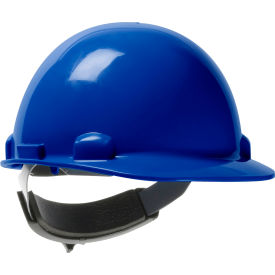 Pip Industries 280-HP341SR-17 Dynamic Dom Cap Style Dome Hard Hat HDPE Shell, 6-Pt Suspension, Rachet Adjustment, Royal image.