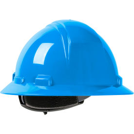 Pip Industries 280-HP641R-07 Kilimanjaro Full Brim Hard Hat HDPE Shell, 4-Pt Nylon Webbing Cradle, Ratchet Adjustment, Sky Blue image.