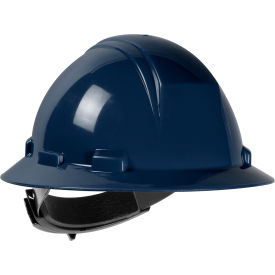 Pip Industries 280-HP642R-08 Kilimanjaro Type II Full Brim Hard Hat HDPE Shell, 4-Pt Textile Suspension, Ratchet Adjustment, Navy image.