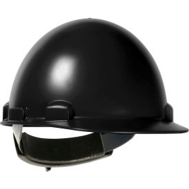 Pip Industries 280-HP841R-11 Stromboli Cap Style Dome Hard Hat ABS/Polycarbonate Shell, 4 Point Nylon Webbing Cradle, Black image.