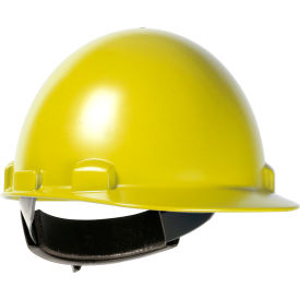 Pip Industries 280-HP841SR-02 Stromboli Cap Style Dome Hard Hat ABS/Polycarbonate Shell, 4-PT Suspension, Rachet Adjustment, Ylw image.