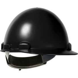 Pip Industries 280-HP841SR-11 Stromboli Cap Style Dome Hard Hat ABS/Polycarbonate Shell, 4-PT Suspension, Rachet Adjustment, Black image.