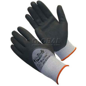 PIP MaxiFlex II Micro-Foam Nitrile Coated Gloves, Black, M, 1 Dozen