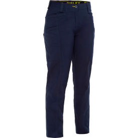 Women's Stretch Ripstop Vented X-Airflow Work Pants, Size 22S, Navy view 2