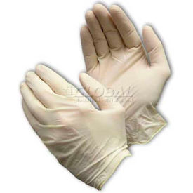 Pip Industries 62-322/S PIP Ambi-Dex® 62-322 Industrial Grade Latex Gloves, Powdered, White, S, 100/Box image.