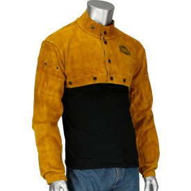 Pip Industries 7000/M Ironcat Leather Cape Sleeve, Golden Yellow, M, All Leather image.