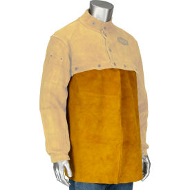 Pip Industries 7001/20 Ironcat Leather Bib, Golden Yellow, 20", All Leather image.