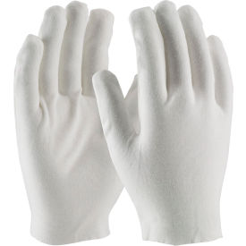 Pip Industries 97-540 PIP® 97-540 CleanTeam® Heavy Weight Inspect Gloves, Cotton Lisle, Unhemmed, Mens image.