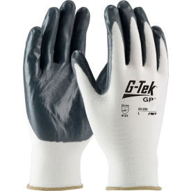 Pip Industries 34-225/XS PIP® 34-225/XS G-Tek® GP™ Nitrile Coated Nylon Glove, XS image.
