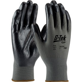 Pip Industries 34-C232/XS PIP® G-Tek® GP™ Nitrile Coated Nylon Grip Glove, XS, 12 Pairs image.